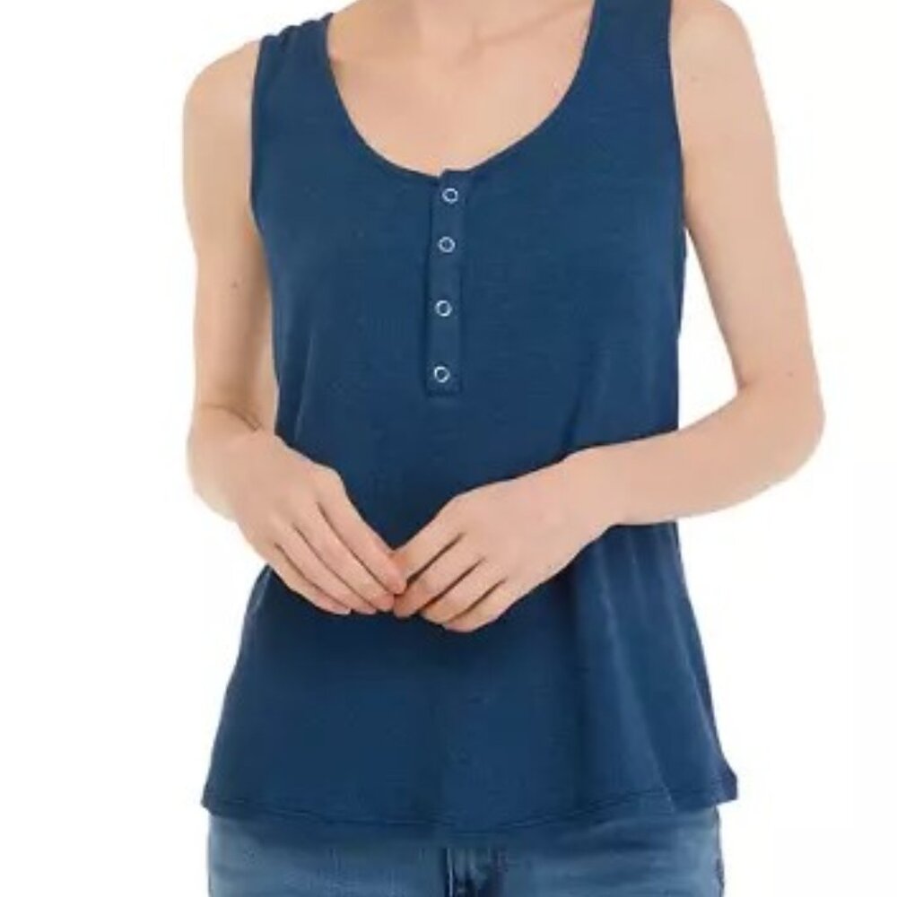 NWT Wonderly Henley Tank - XXL